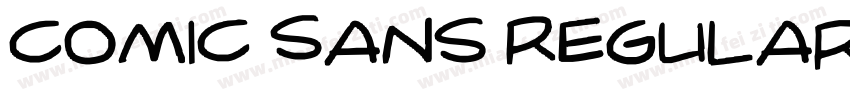 Comic Sans Regular字体转换